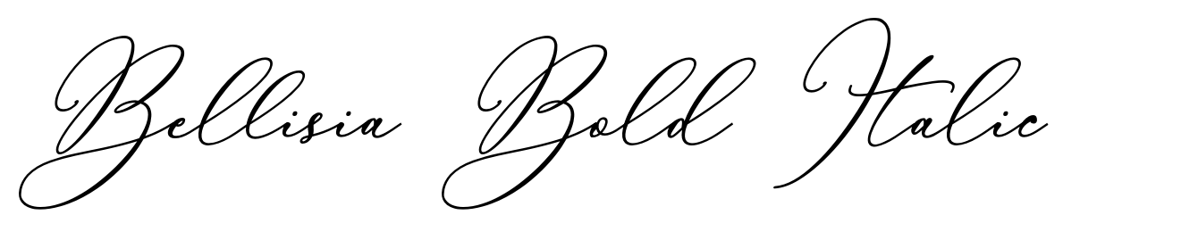 Bellisia Bold Italic